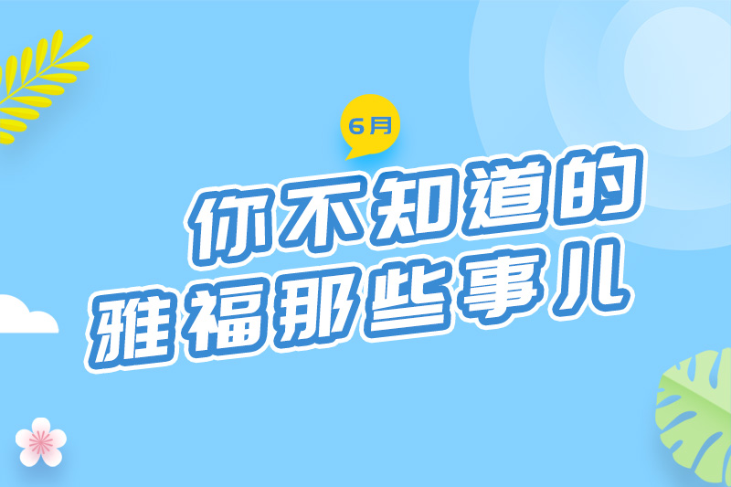你不知道的雅福那些事儿